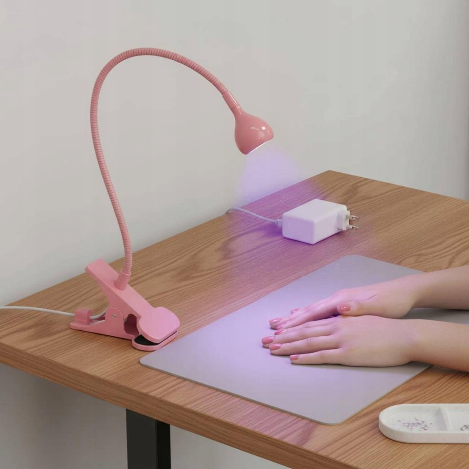 5xClip on Nail Lamp Multi Use Gooseneck Nail Curing Light for Manicurists Medical device type accessories for a medical device or a product without an intended medical purpose