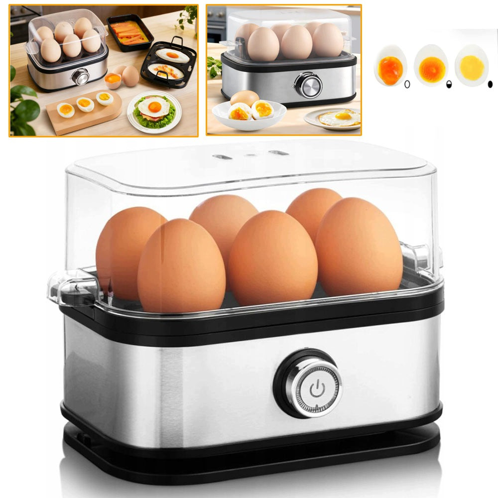 6 EGG COOKING APPLIANCE, AUTOMATIC 6 EGG COOKER FOR KITCHEN