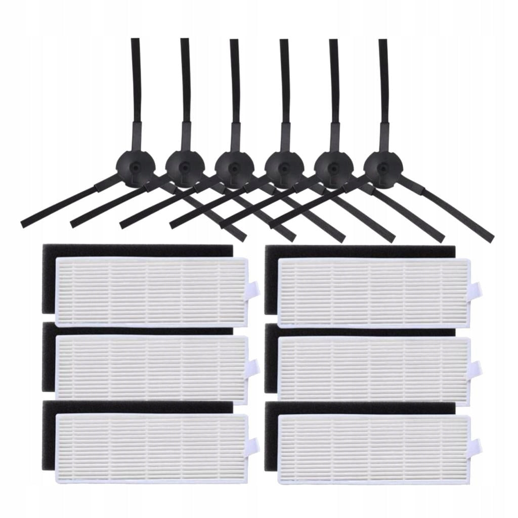 6*HEPA filter+6*Sponge Filter+6*Side Brush for A4 A6 Robot Packaging status no packaging