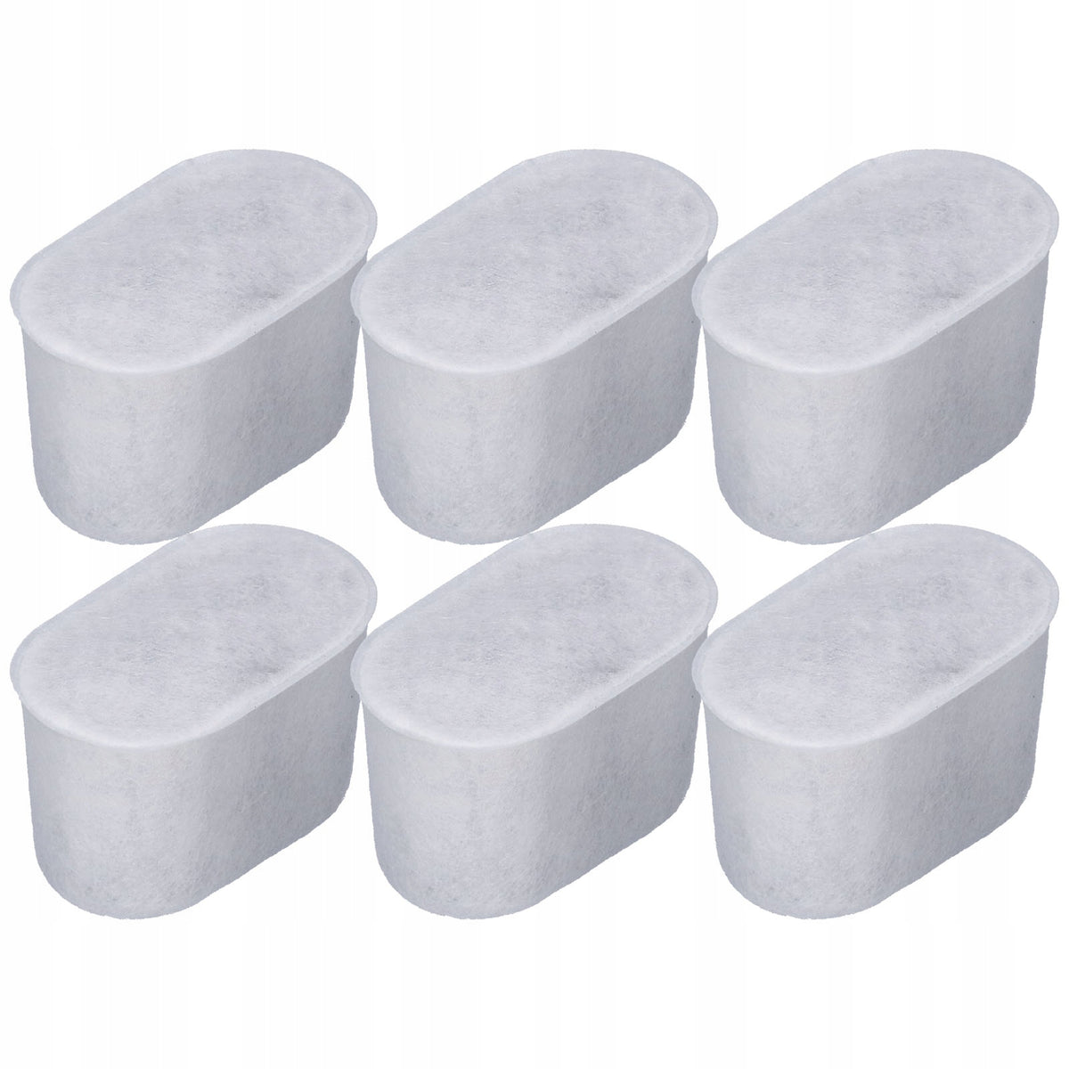 6 Pcs Activated Carbon Coffee Maker Water Filter VS Filter Core Brand no brand