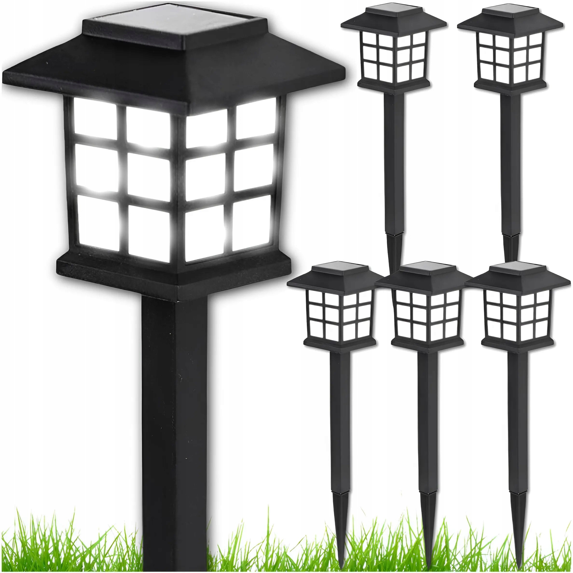 6 X SOLAR LAMP GARDEN LIGHTS SENSOR PUNCHED LED DECORATIVE Manufacturer code 5902003404326