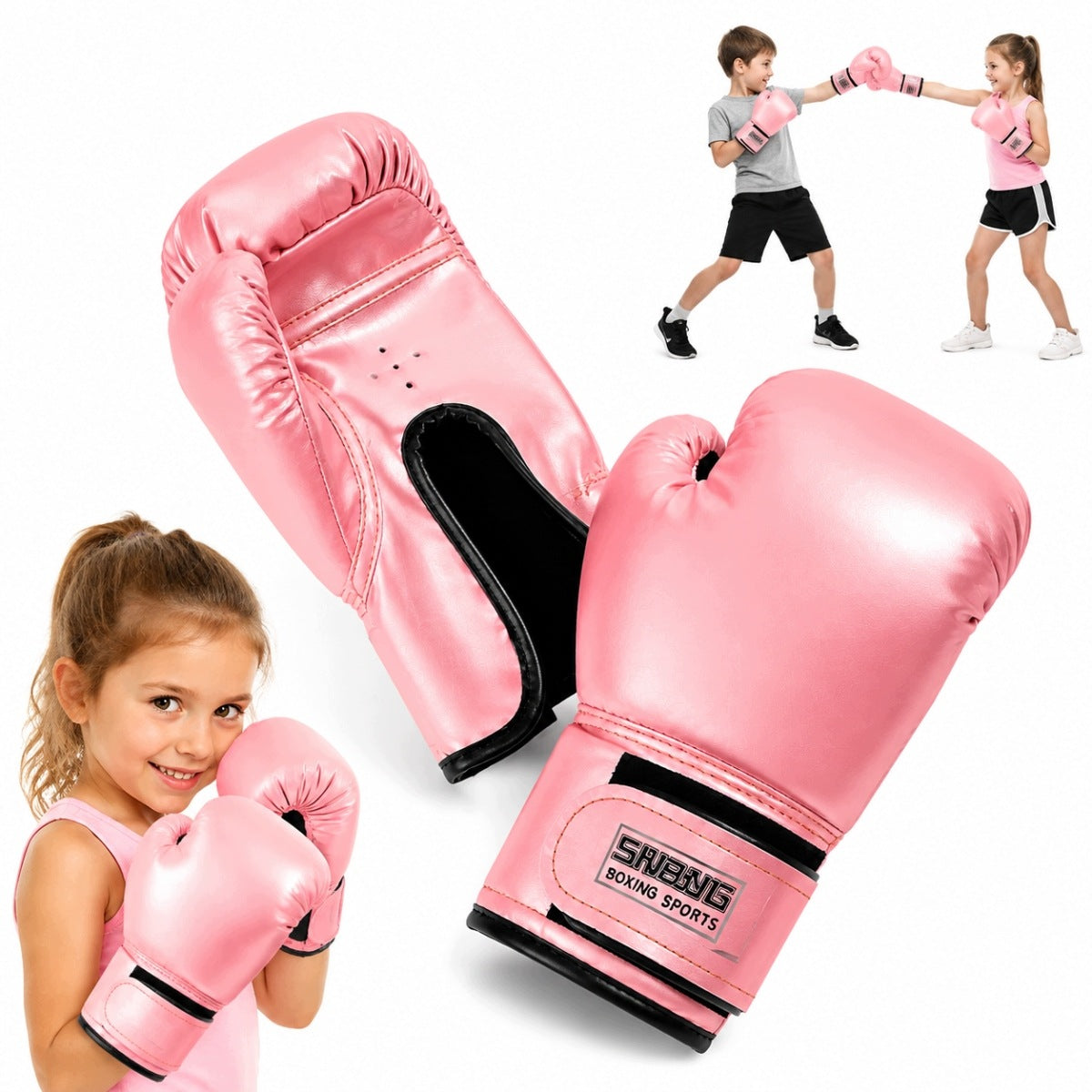 6 oz Boxing Gloves for Kids Girls Gift 2026