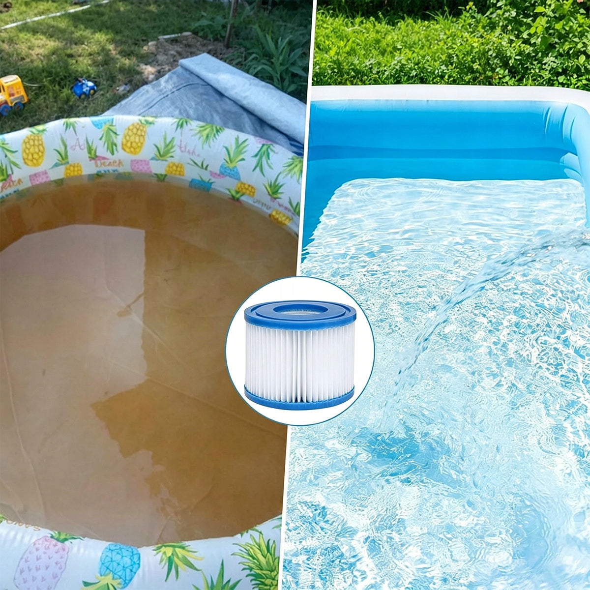 6 x Jacuzzi Pool Filter for Lay-Z-SPA, Bestway Filter Cartridges EAN (GTIN) 6900581208779