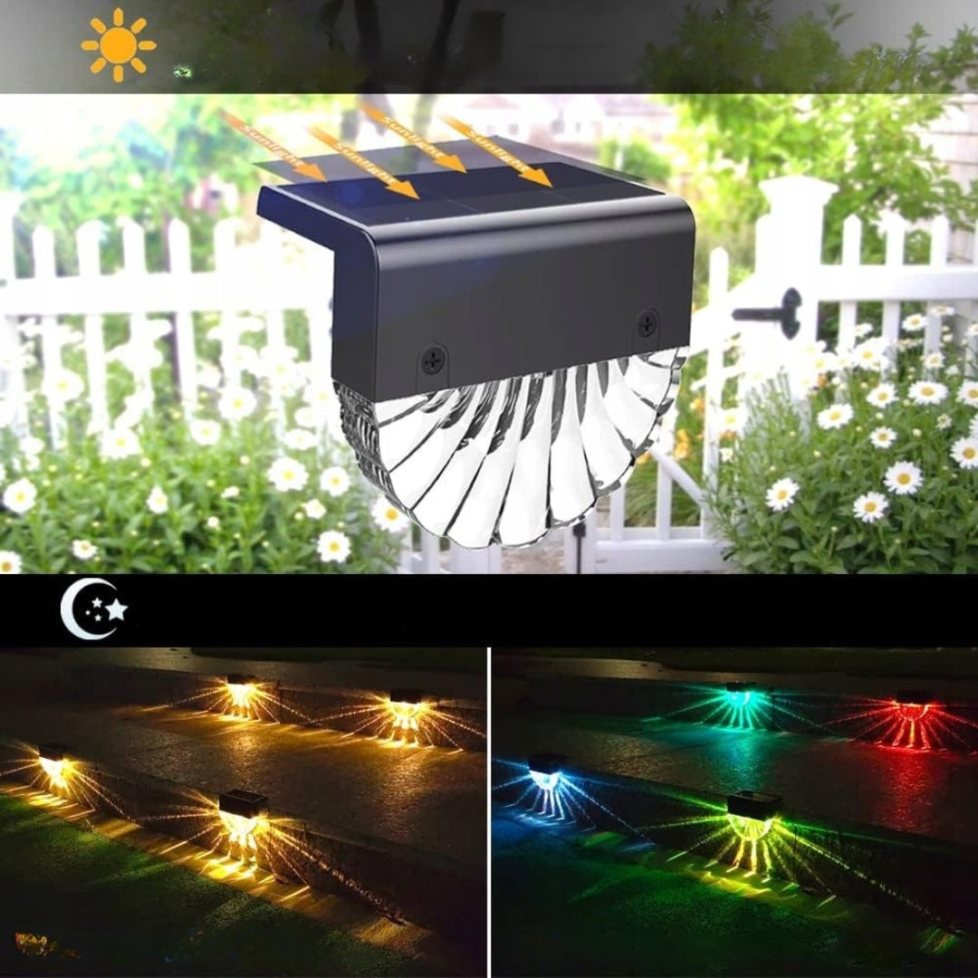 6 x Solar Lamps for Garden Waterproof LED Colors WARM WHITE QxV Brand no brand