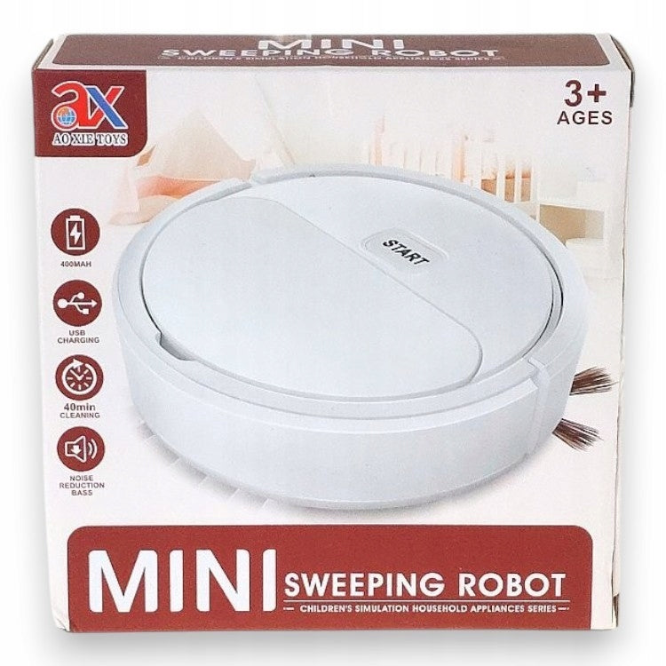 600225 ROBOT VACUUM CLEANER ROUND WITH LIGHT ADAR