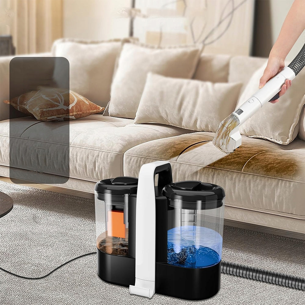 600W 15KPA WASHING VACUUM CLEANER WITH TWO WET DRY CARPET RESERVOIRS Packaging status original