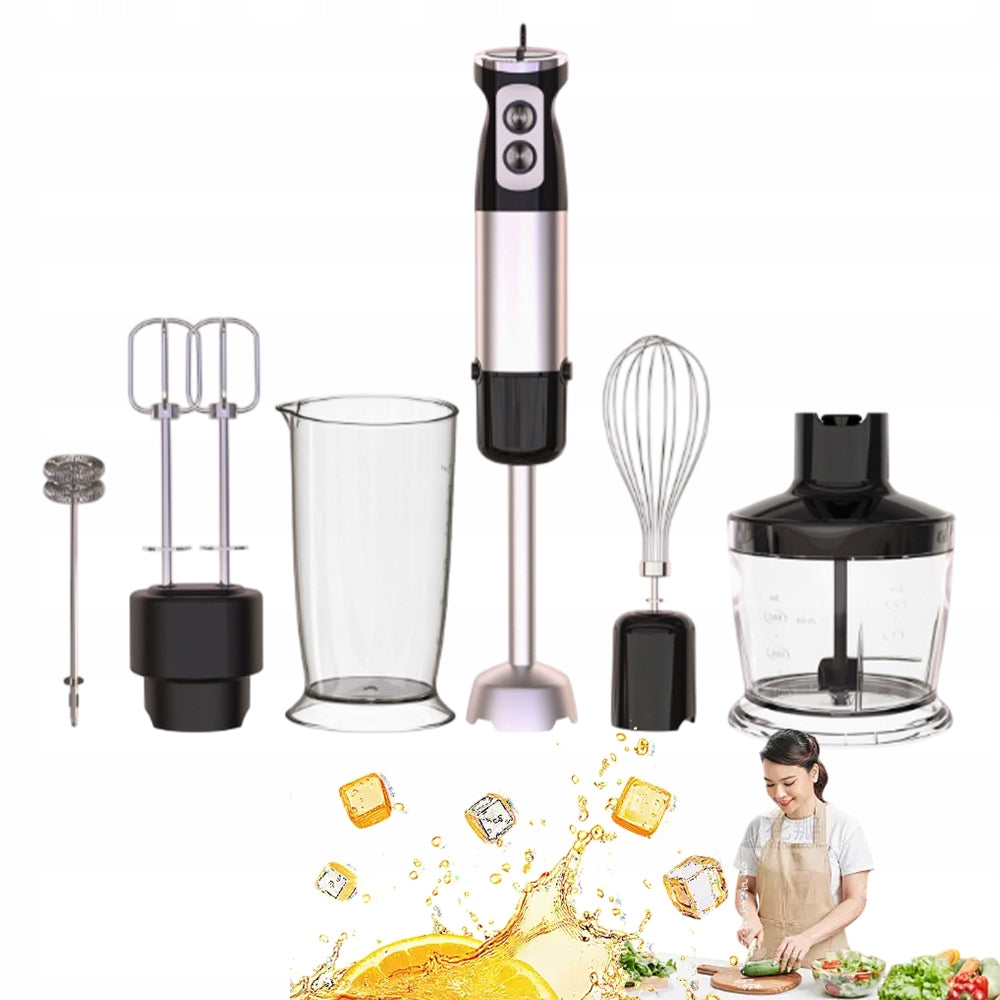 600W 6 IN 1 MULTIFUNCTION HAND MIXER FOR FORGING BLAW 12 DEGREE WITH SLICER Brand no brand