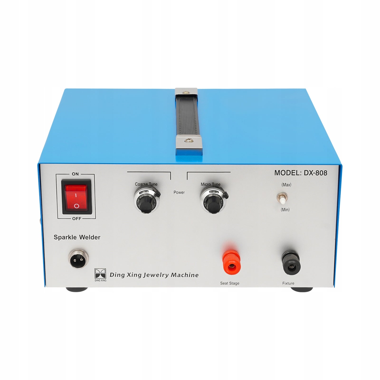 600W 80A SPOT WELDING MACHINE JEWELRY BLUE+WELDING GUN Packaging status original