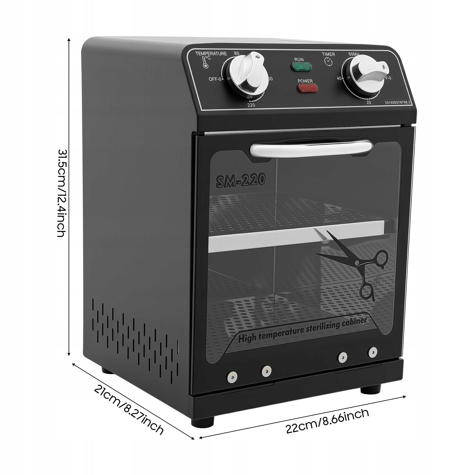 600W HIGH-TEMPERATURE STERILIZER 8L Manufacturer code 419966