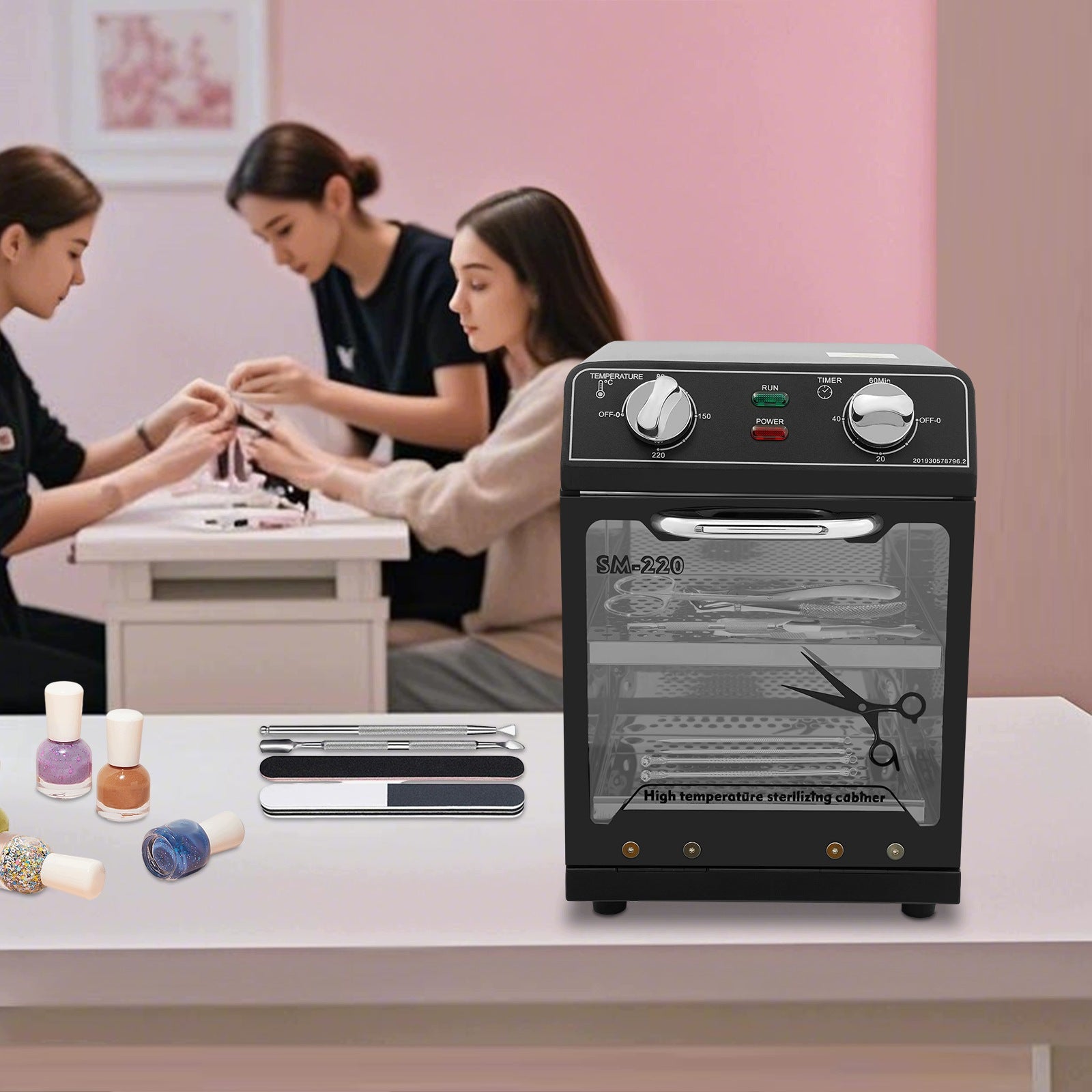 600W High Temperature Sterilizer, Salon Tool Disinfection Machine Manufacturer code 743169235394