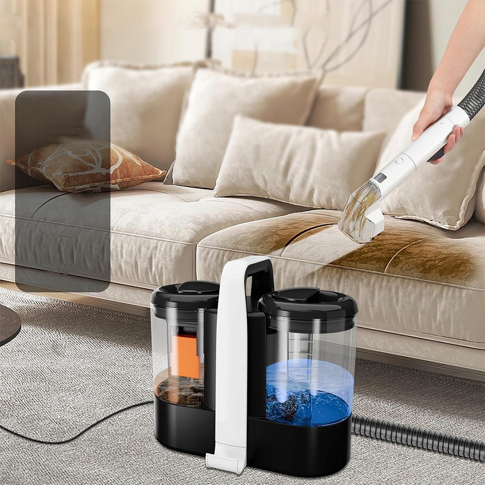600W VACUUM CLEANER FOR MATTRESS FURNITURE AND CARS WITH STRONG PRESSURE 15KPA Dominant color white