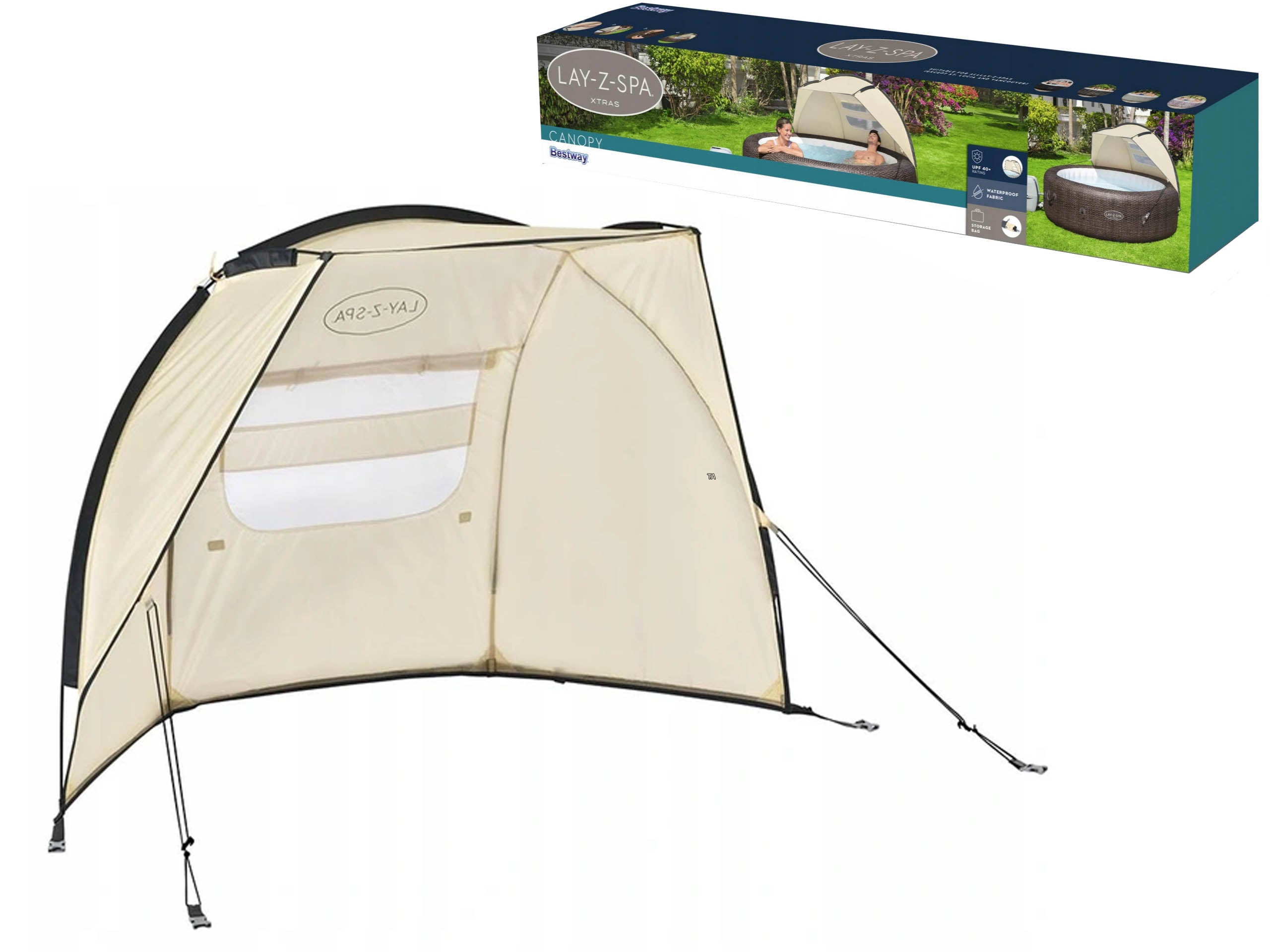 60304 Canopy, wind shield for jacuzzi SPA 183x94x109 cm BESTWAY 2026 Manufacturer code 60304