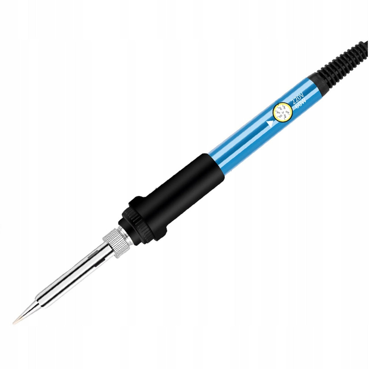 60W Precision Soldering Iron with Case and 5 Tips XXL Set Power 60 W