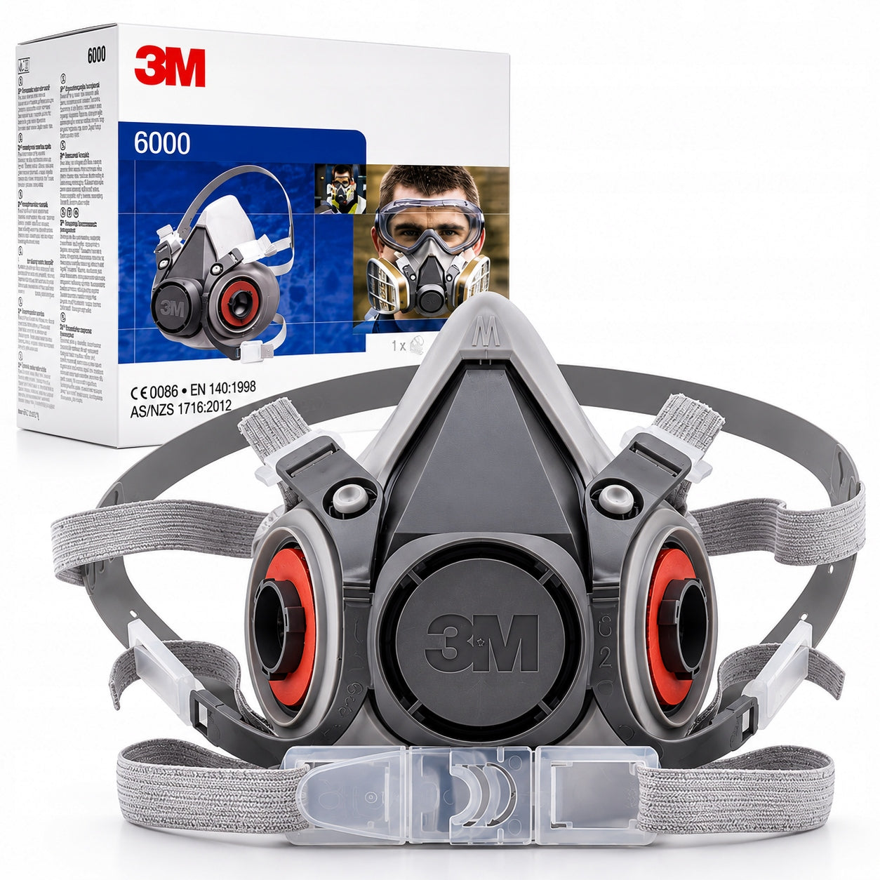 6200 3M HALF MASK (Size M – medium)