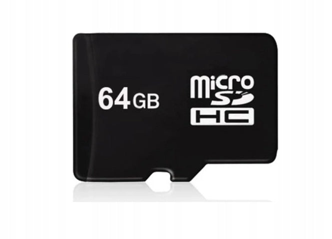 64 GB SDHC C10 microSD Memory Card with Adapter Packaging status original