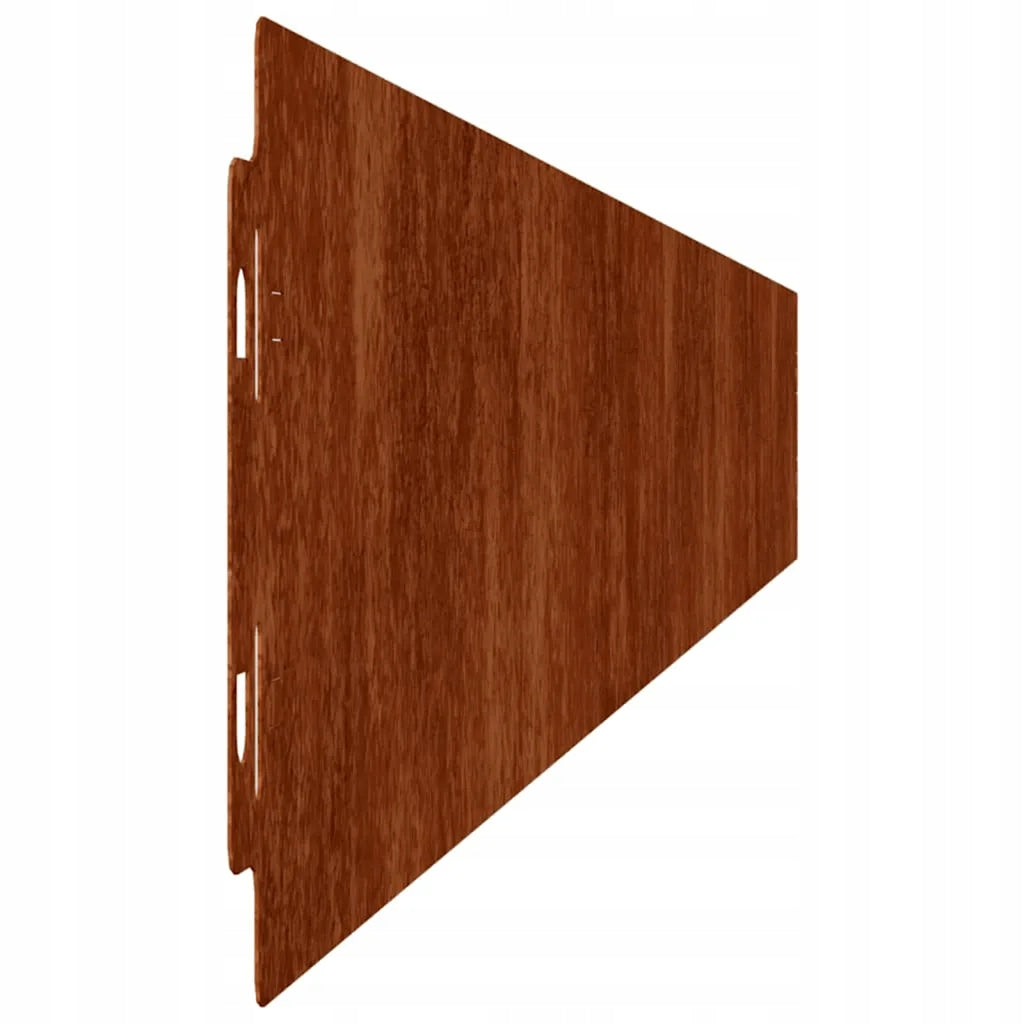 Vejos borteliai, 10 vnt., 10x103 cm, lankstūs, Corten plienas