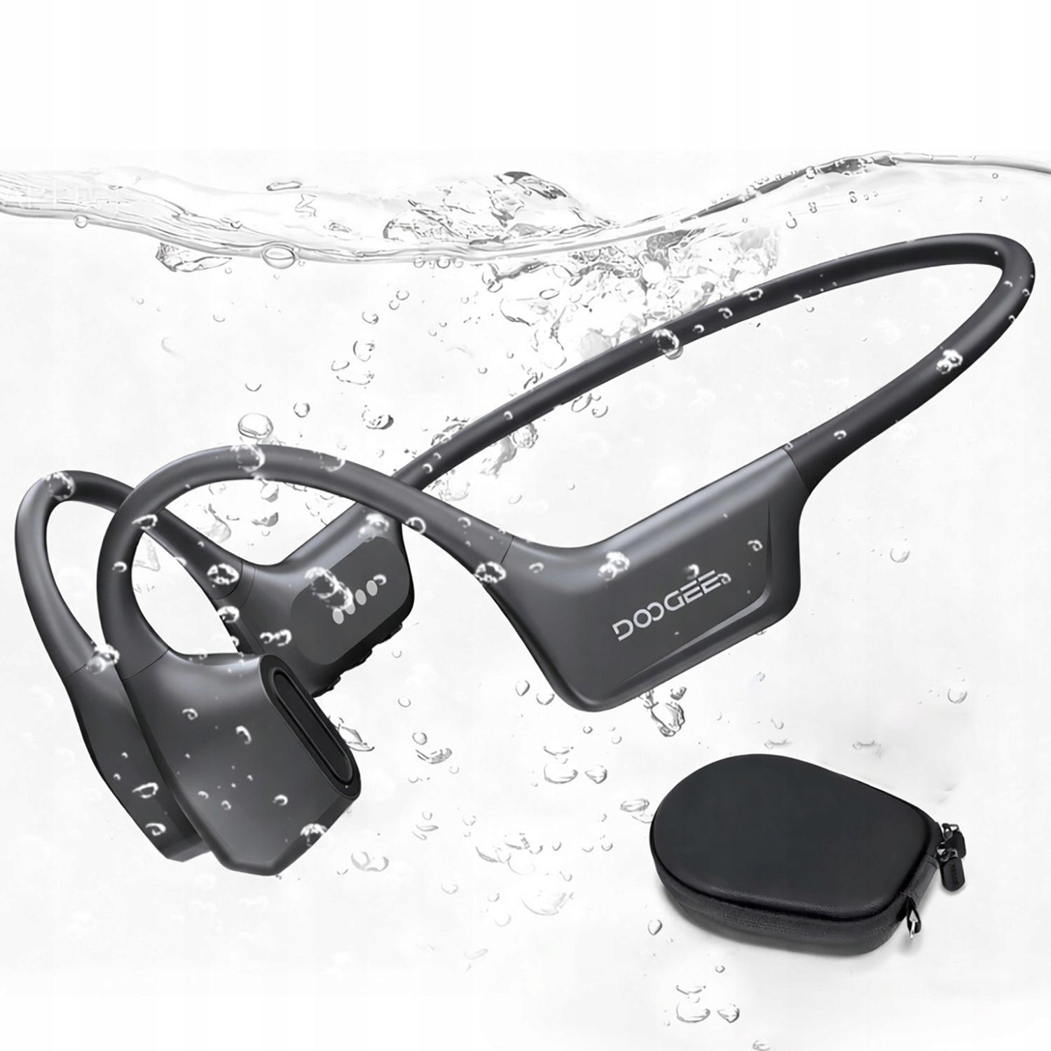 64GB Wireless Sports Bone Headphones DOOGEE BoneAir Swim MP3 IP68