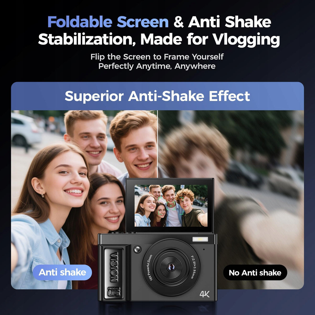 64MP 4K VLOG YOUTUBE CAMERA COMPACT DIGITAL CAMERA Brand no brand