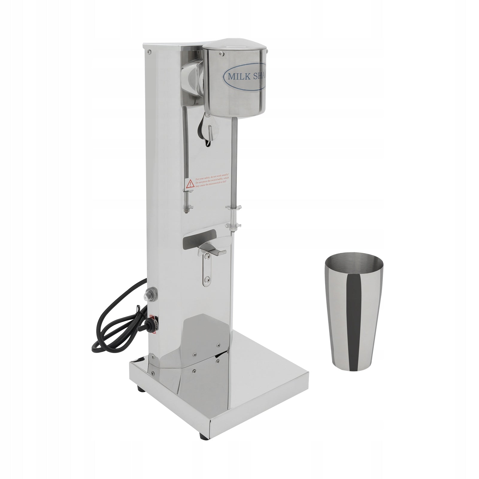 650ml Commercial Milkshake Machine with Mixing Cup 180w 18000rpm for Millk