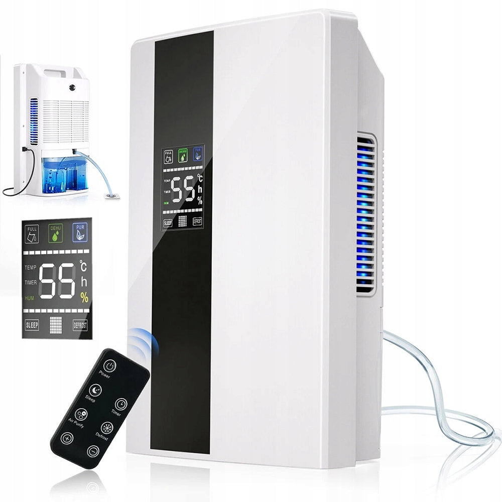 65W Silent Air Dehumidifier Energy-Efficient Moisture Absorber Packaging status original