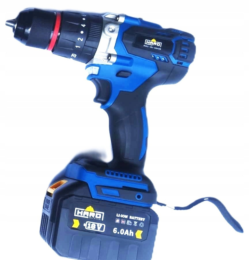 6AH Cordless Impact Screwdriver 2Batteries 80NM for Carpenter