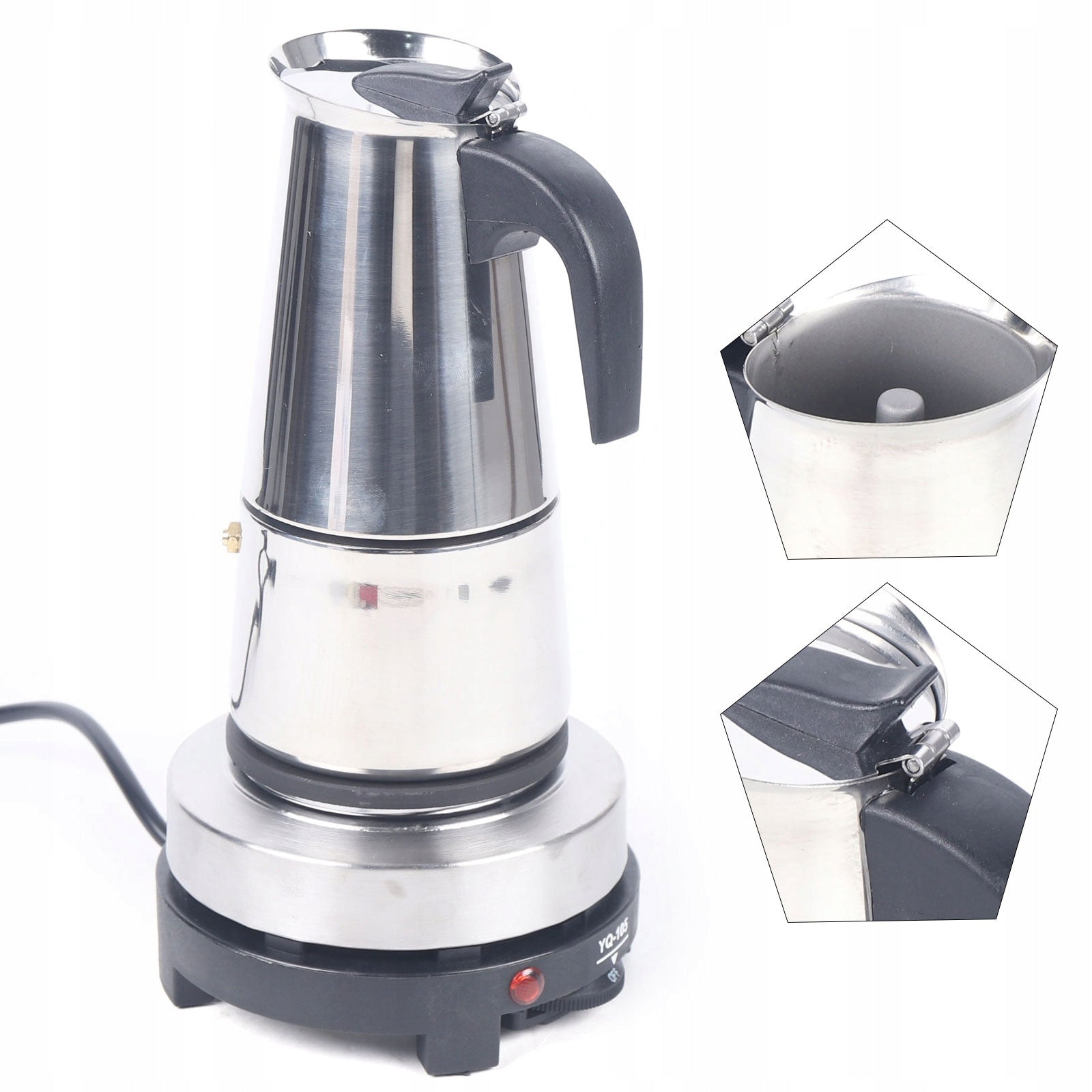 6Cup 300ml Electric Coffee Jug,Stainless Steel Coffee Maker EAN (GTIN) 8050265964564