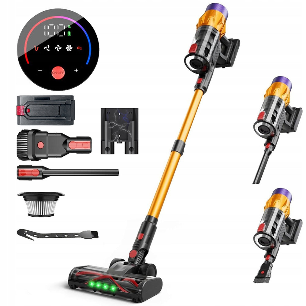 6IN1 CORDLESS HANDHELD VACUUM CLEANER 550W 3 SUCTION MODES HEPA FILTER FOR HOME