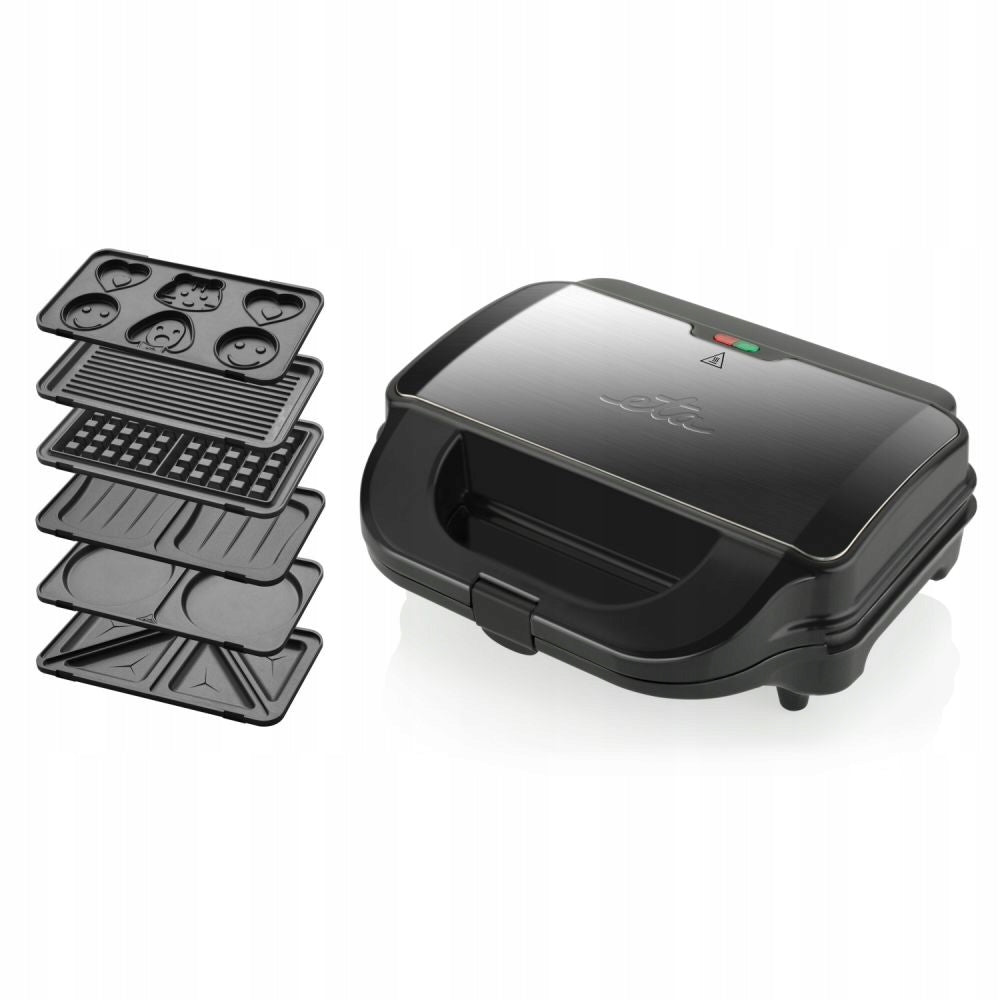 6IN1 MULTIFUNCTION TOASTER GRILL PANINI WAFFLE COOKIES TOAST XL ETA SORENTO Power rating 900 W