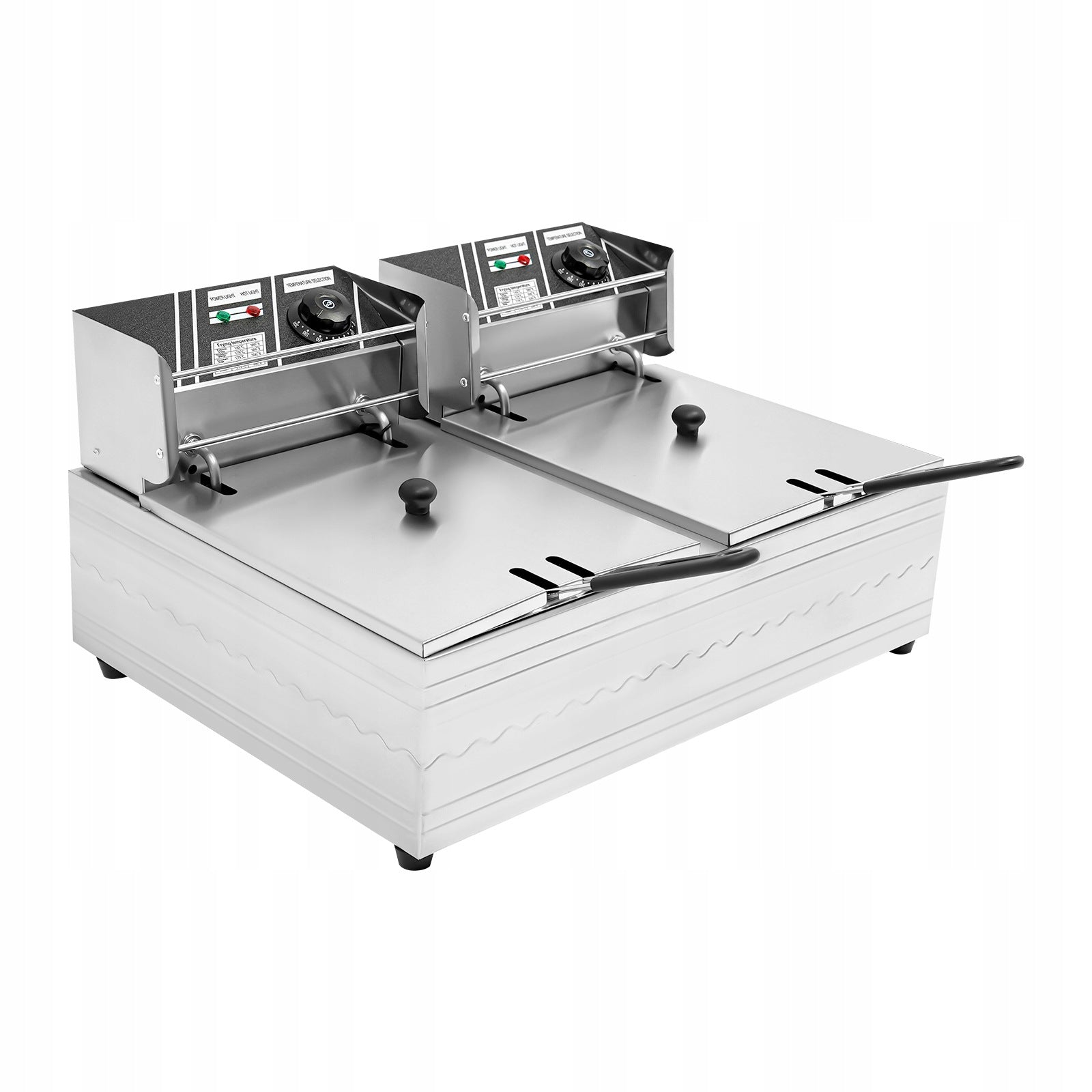 6L+6L EF-82 Commercial Fryer Large Area Fryer Electric Fryer 2.5KW+2.5KW