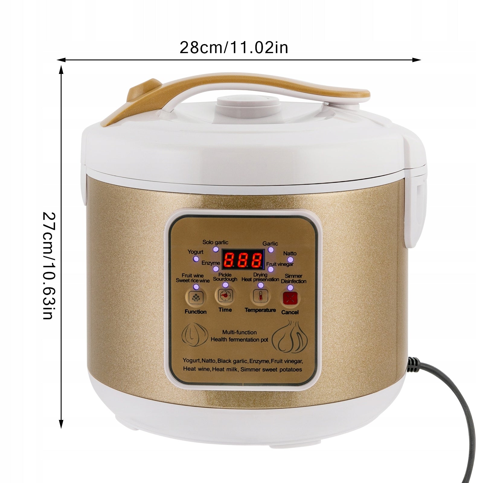 6L 90W AUTOMATISCHE INTELLIGENTE FERMENTATIONSBOX Manufacturer code 5103698pp
