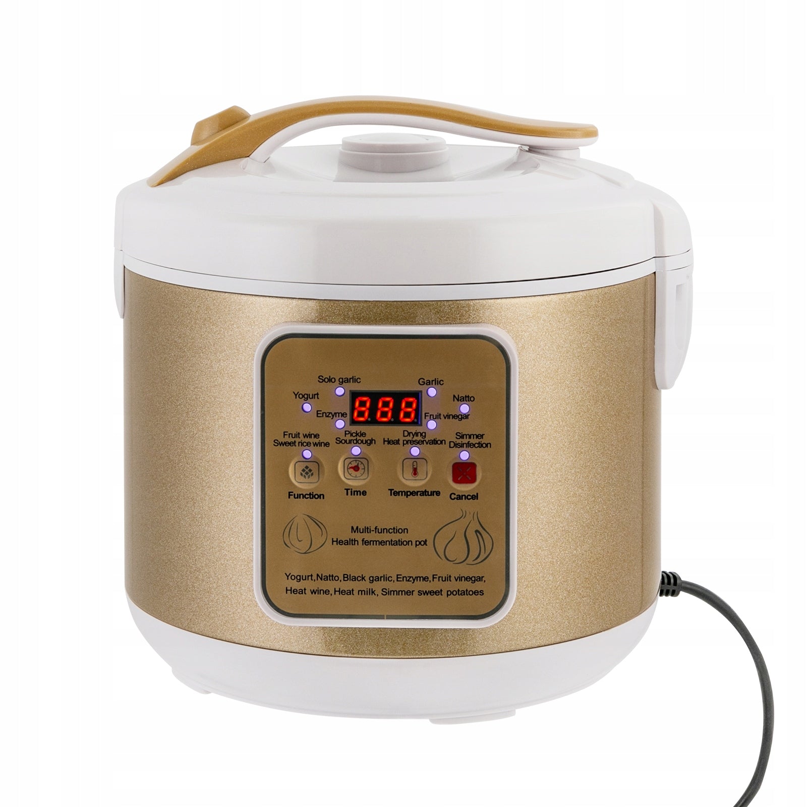6L 90W BLACK GARLIC FERMENTER AUTOMATIC SMART FERMENTATION CHAMBER