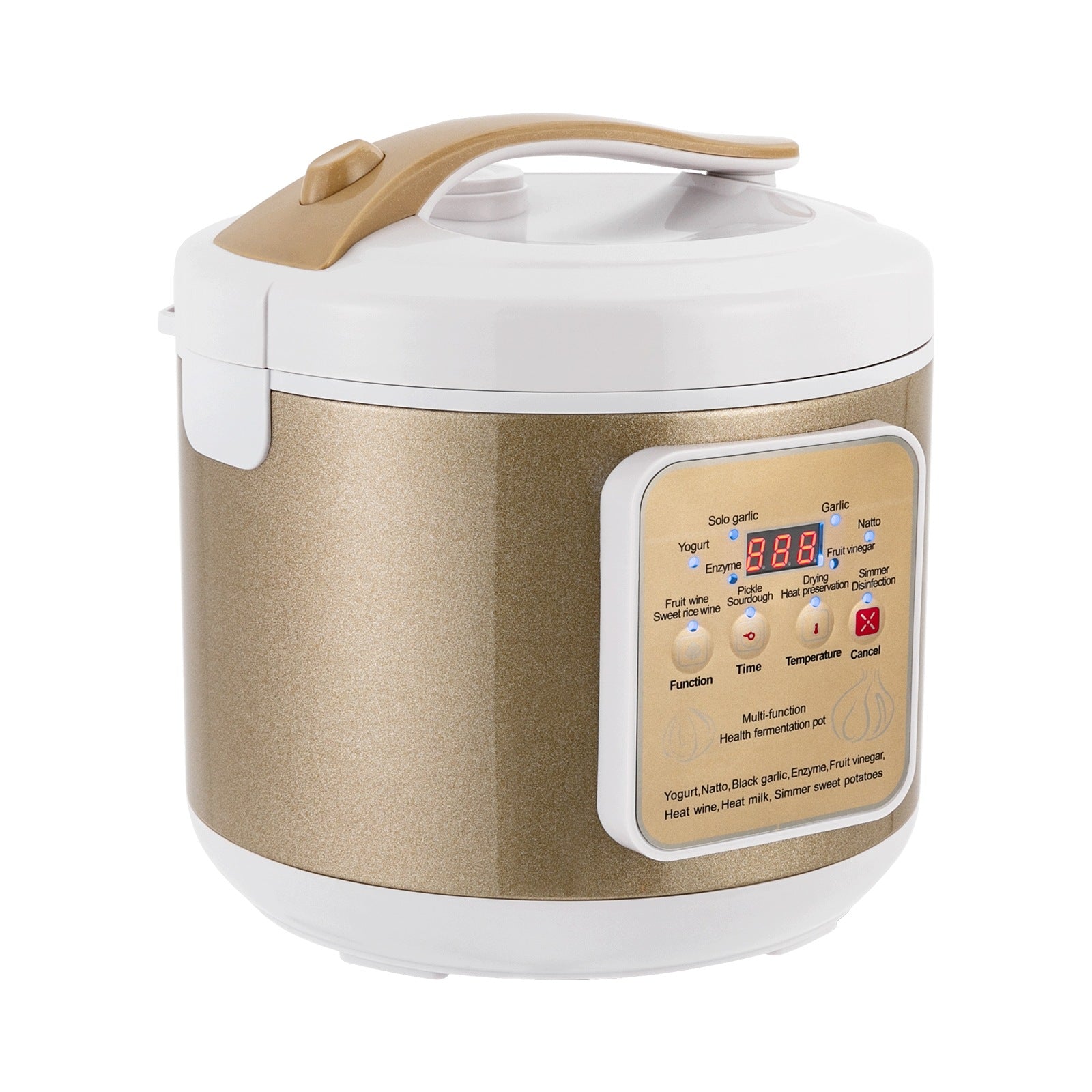 6L BLACK GARLIC FERMENTER (ENGLISH CONTROL PANEL) EUROPEAN STANDARD