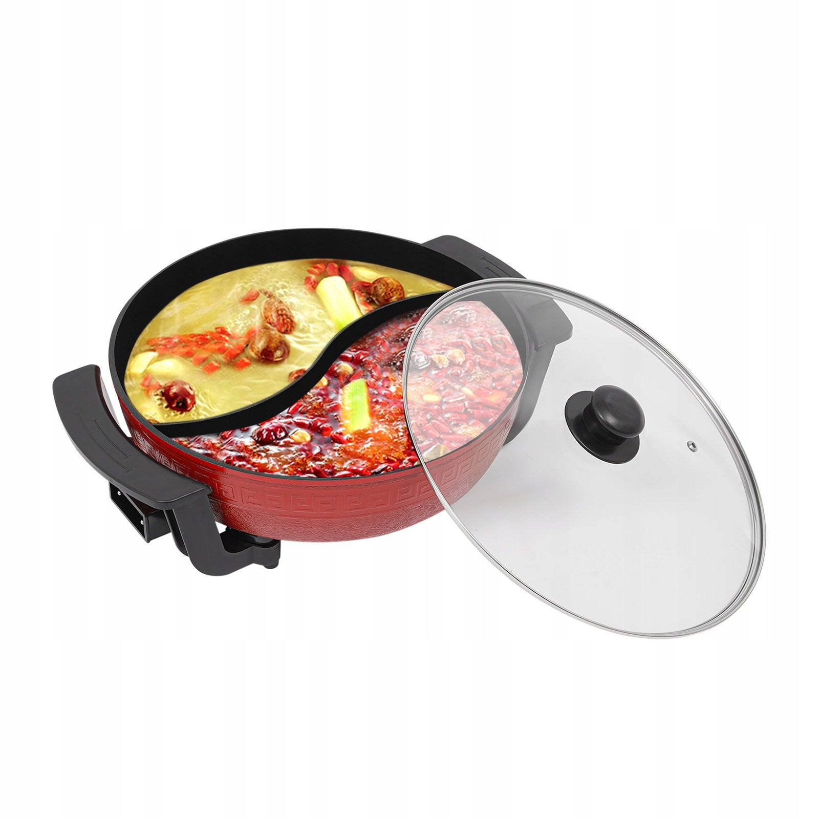 6L ELECTRIC HOT POT 1360W 220V, 5 TEMP SETTINGS MULTI COOKER FOR 3-4 PEOPLE