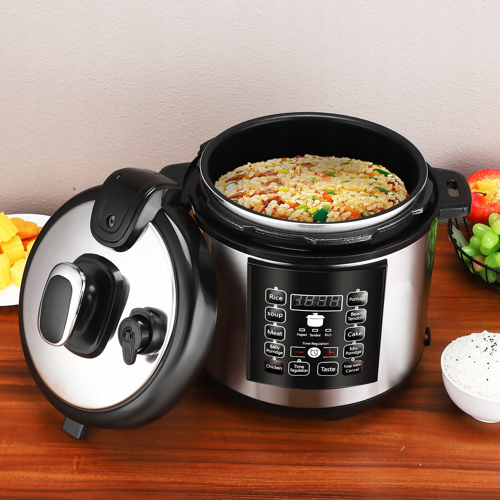 6L Electric Pressure Cooker MULTIFUNCTIONAL Rice Soup, 1050W AUTOMATIC Manufacturer code 4896009038924