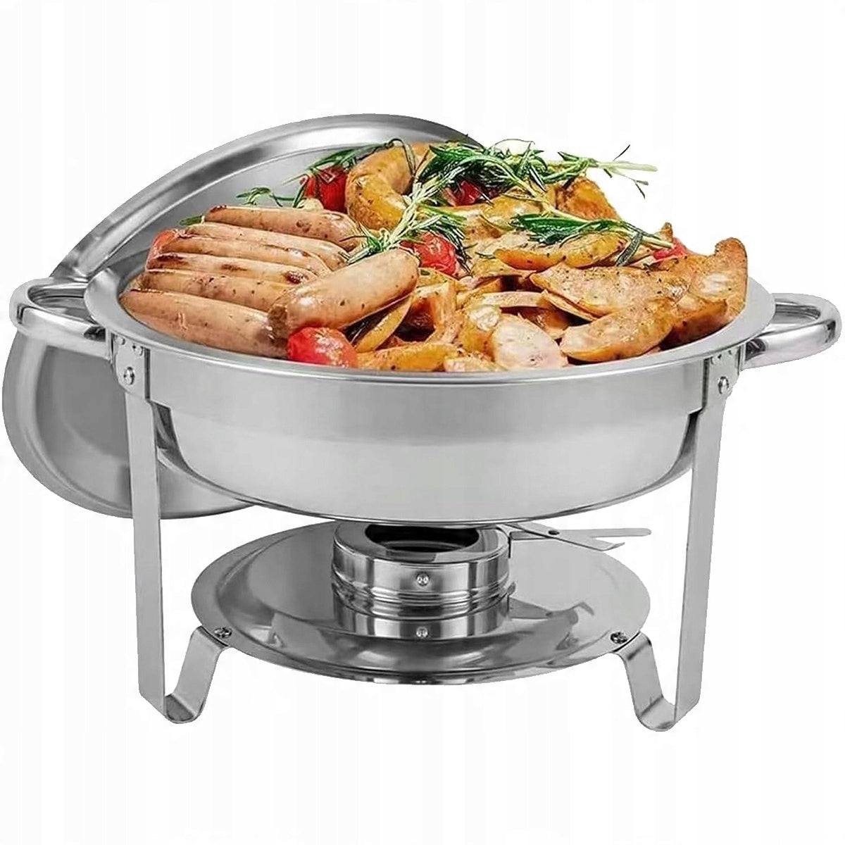 6L ROUND Food Warmer Stainless Steel Silver Manufacturer code 4016660122972