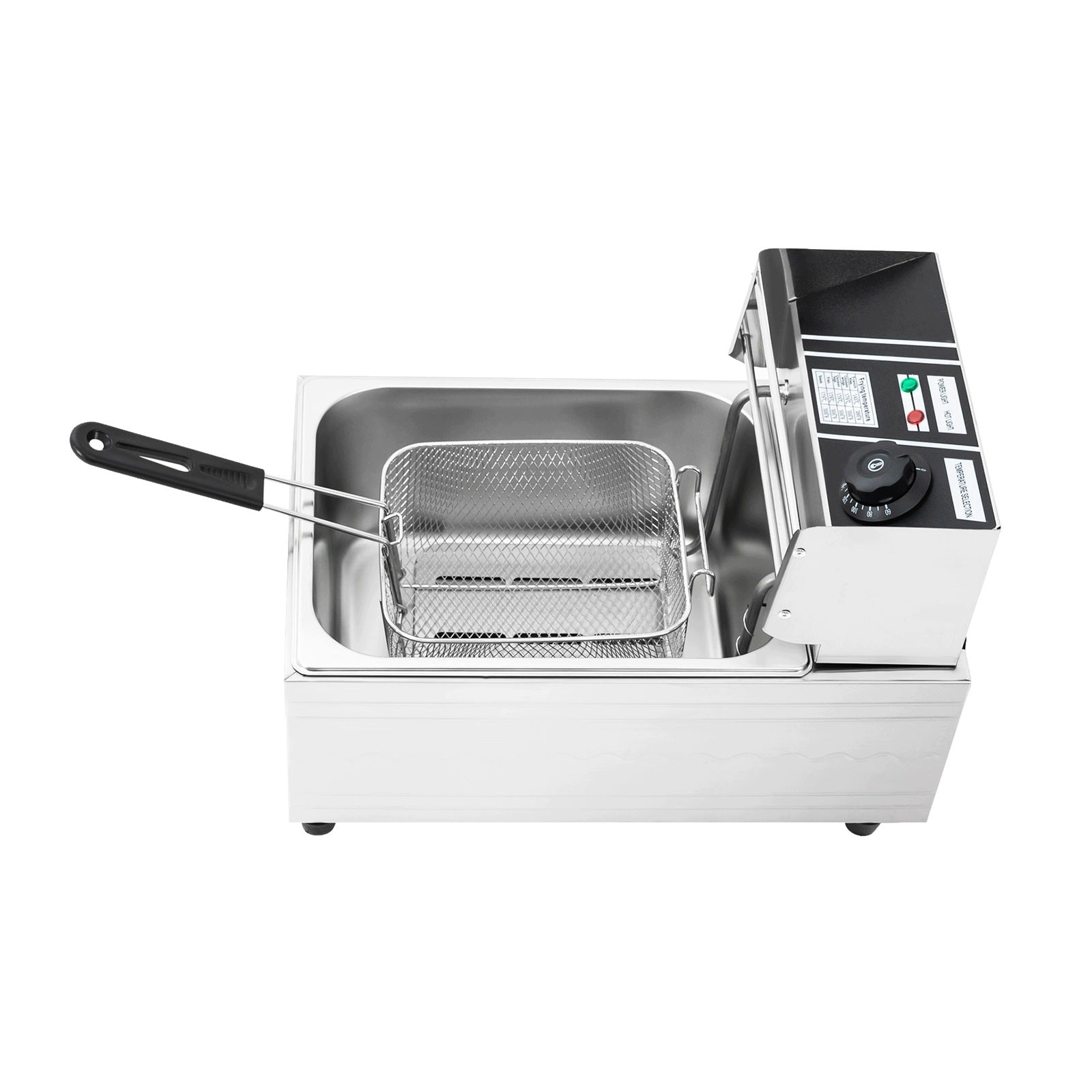 6L SINGLE-CYLINDER DEEP FRYER (220V EURO PLUG)