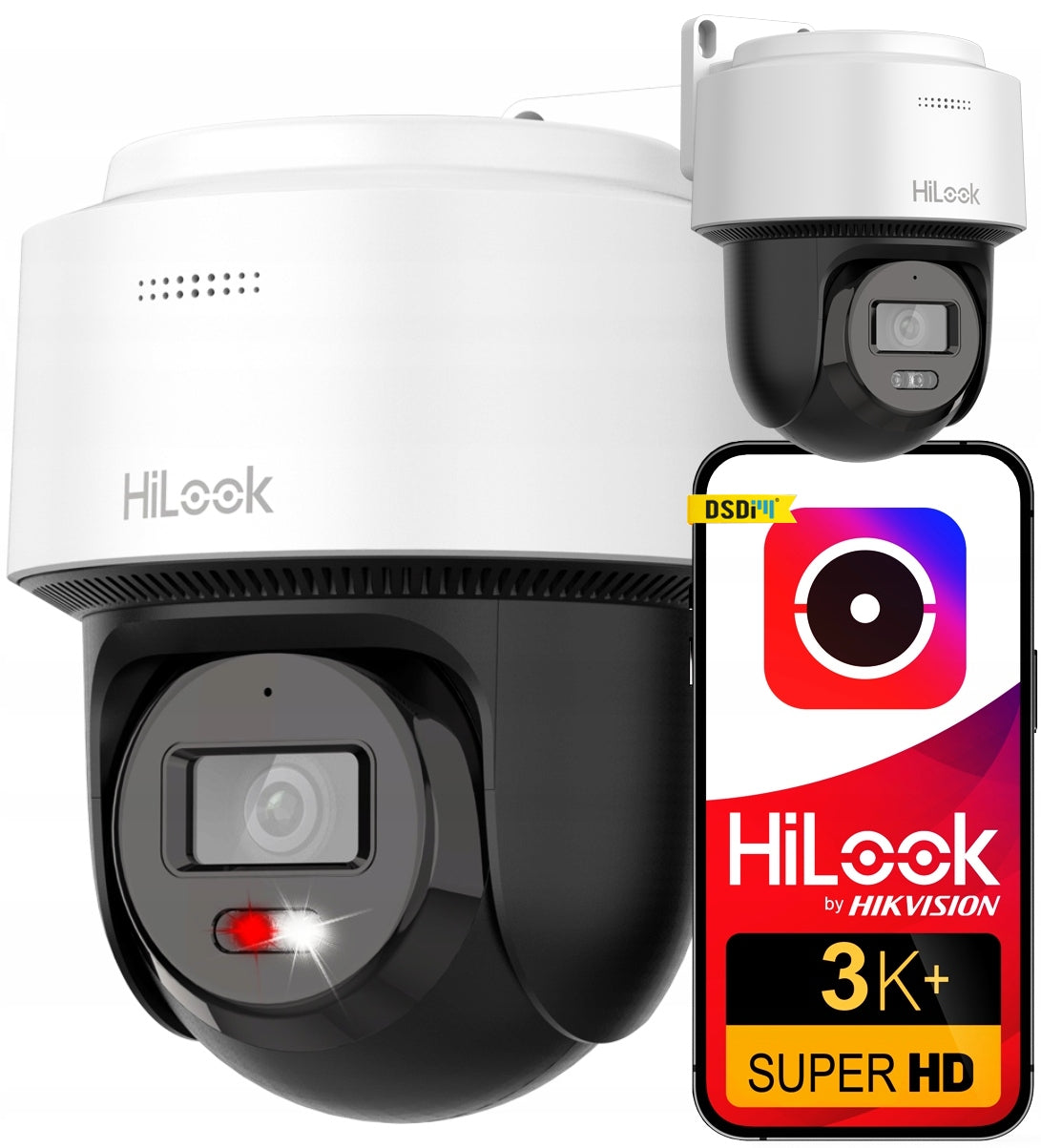 6MPx 3K HiLook by Hikvision PTZ-N2C600M-DE(2.8mm) PoE Audio