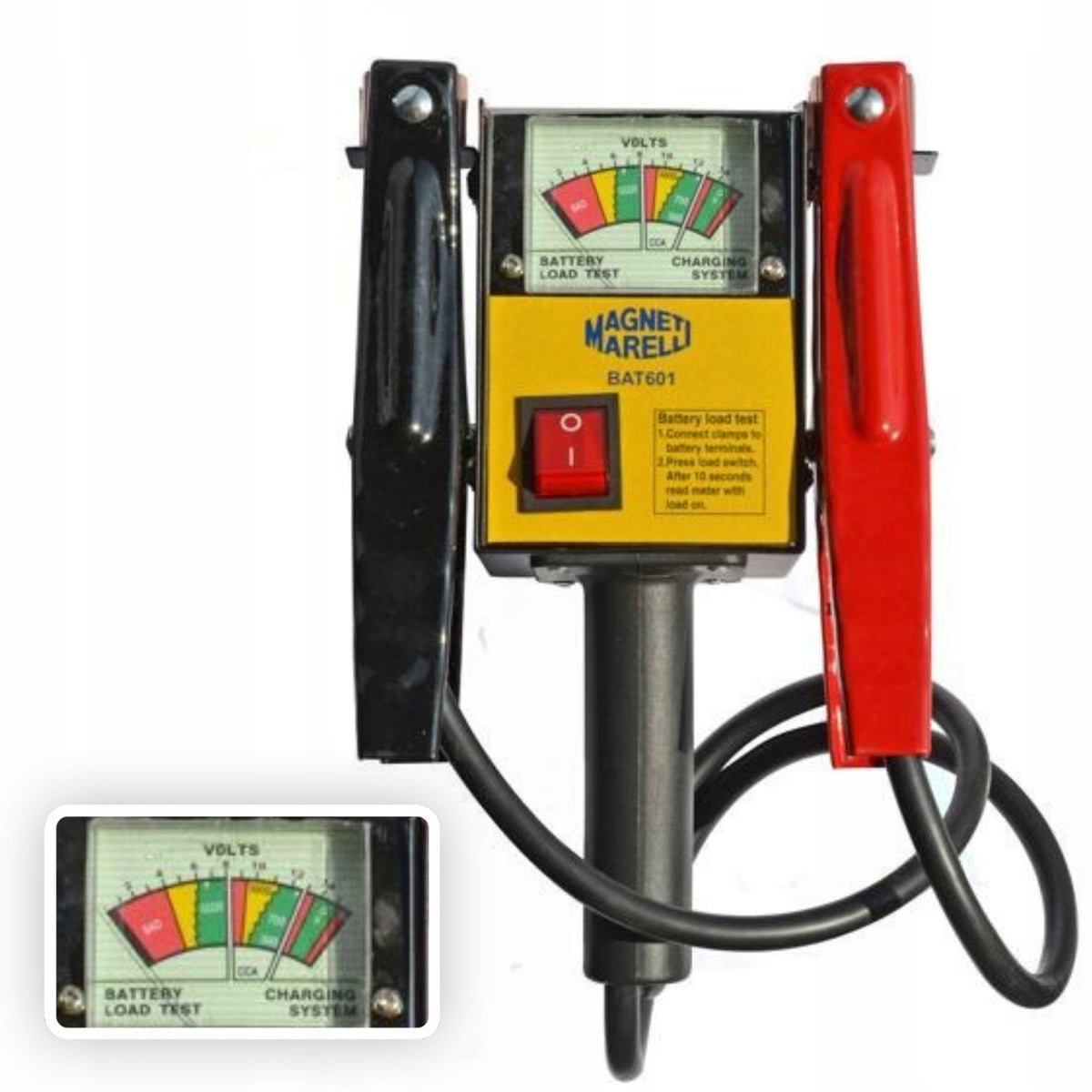 6V/12V Battery and Starter Tester BAT 601 MAGNETI MARELLI