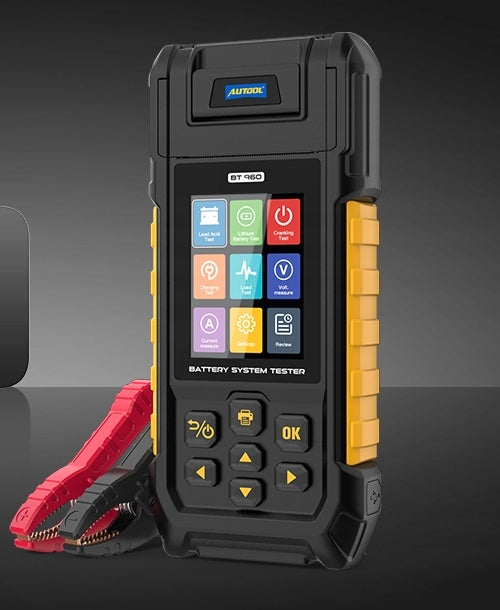 6V 12v 24v 48V 60V 72V BATTERY TESTER with LITHIUM PRINTER Manufacturer code BT880 0-80V DRUKOWANIE Lithium 30-300Ah