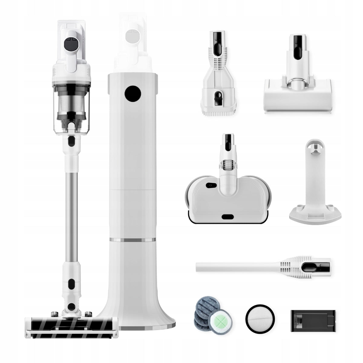6in1 Cordless Vertical Vacuum Cleaner RoboJet Speed Up 2 Pro h2o +STATION +MOP