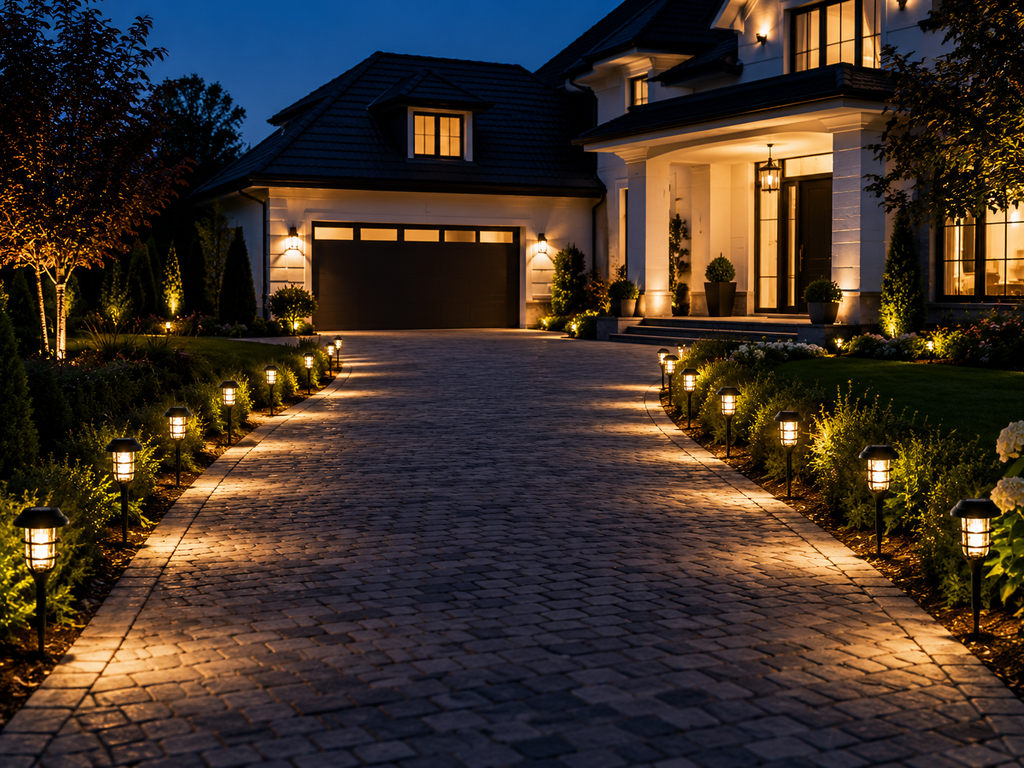 6x Solar LED Garden Lamp Moving Flame Fire Lantern Twilight LOFT Packaging status original