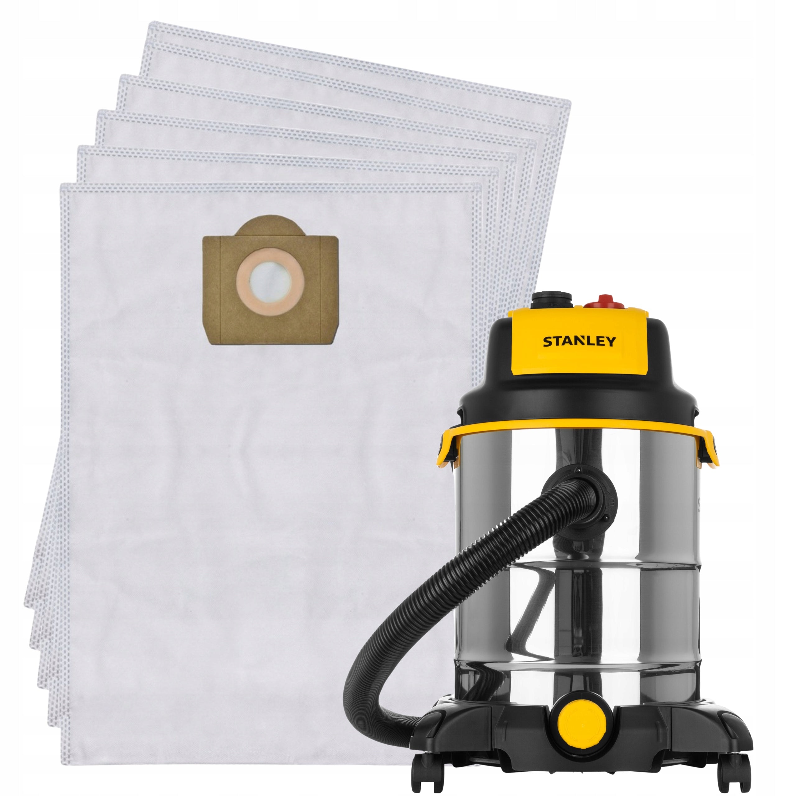 6x Stanley SXVC30XTDE SXVC20PTE SX20P STN20 STN135 30L Vacuum Cleaner Bags