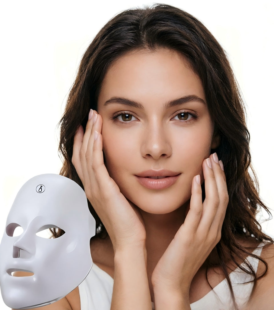 7-Color LED Facial Mask, Photon Therapy, Wireless