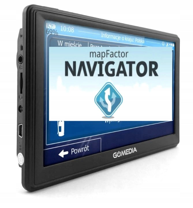 7" GPS CAR NAVIGATION FOR IGO MAP EU Polish TRUCK TIR 16GB BUS Manufacturer code NAWIGACJA SAMOCHODOWA GPS 7" GOMEDIA GPS 7010