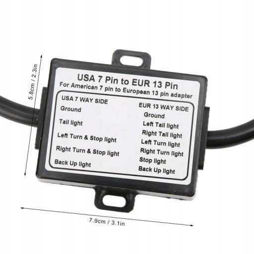 7 PIN to 13 PIN UP-US Adapter with Signal Separation Function Manufacturer no brand