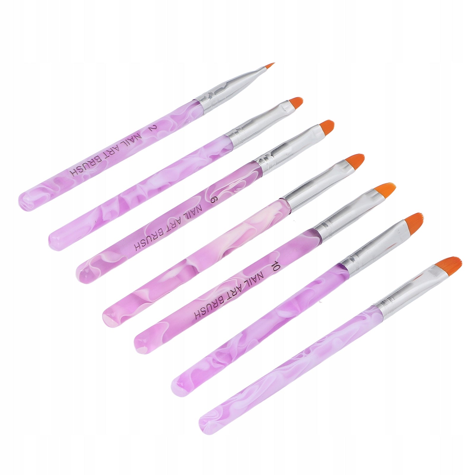 7 Packs Light Therapy Nail Drawing Tools with Round Tip Pen