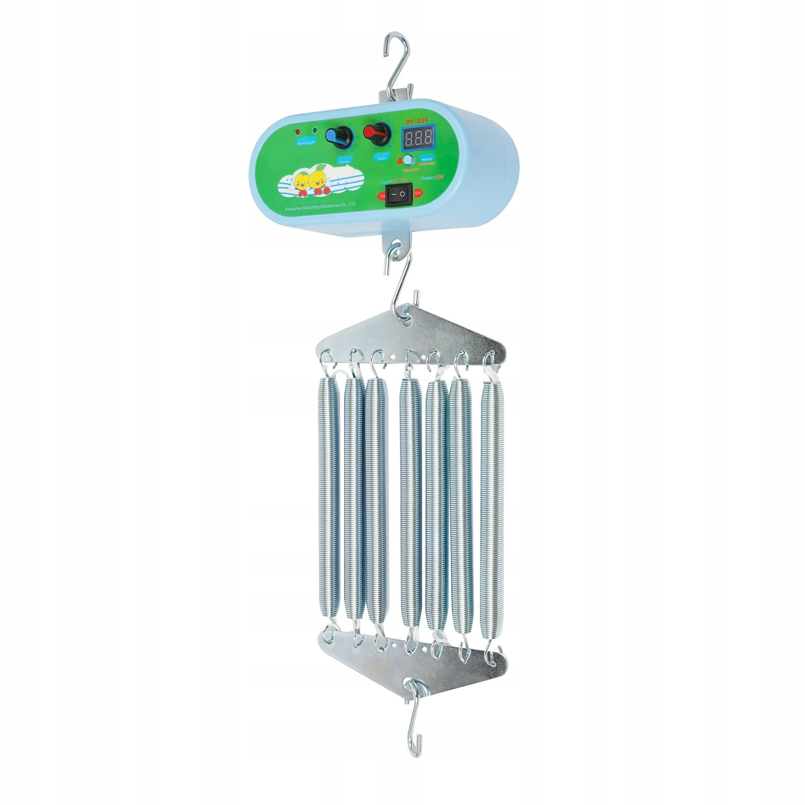 7-spring Baby Swing Controller, Electric with Adjustable Settings-20kg