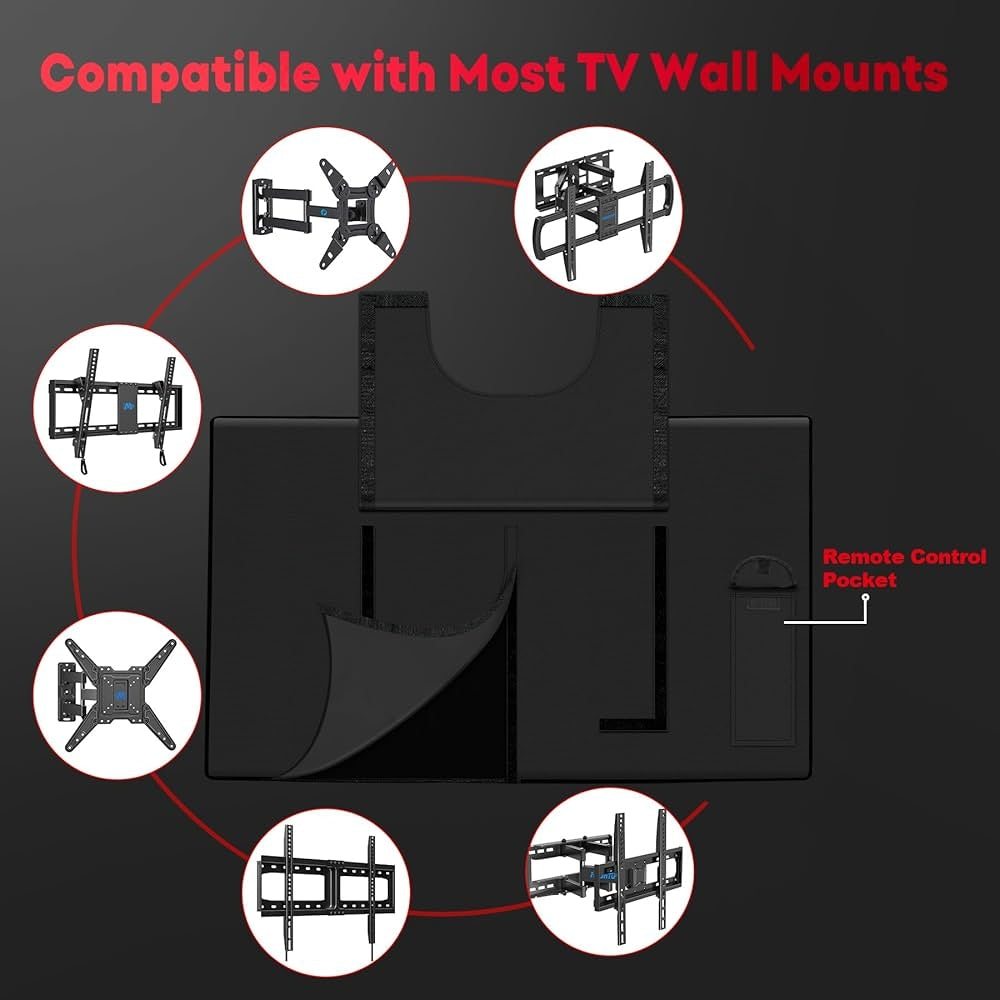 70" TV COVER- 75" DUSTPROOF TV COVER WATERPROOF Model OSŁONA DO TELEWIZORA 70"- 75"