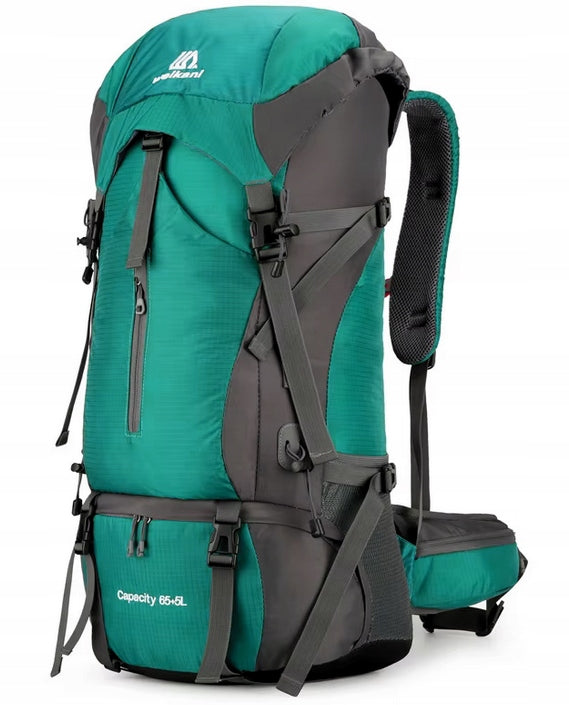 70L Large Trekking Hiking Backpack + Cover