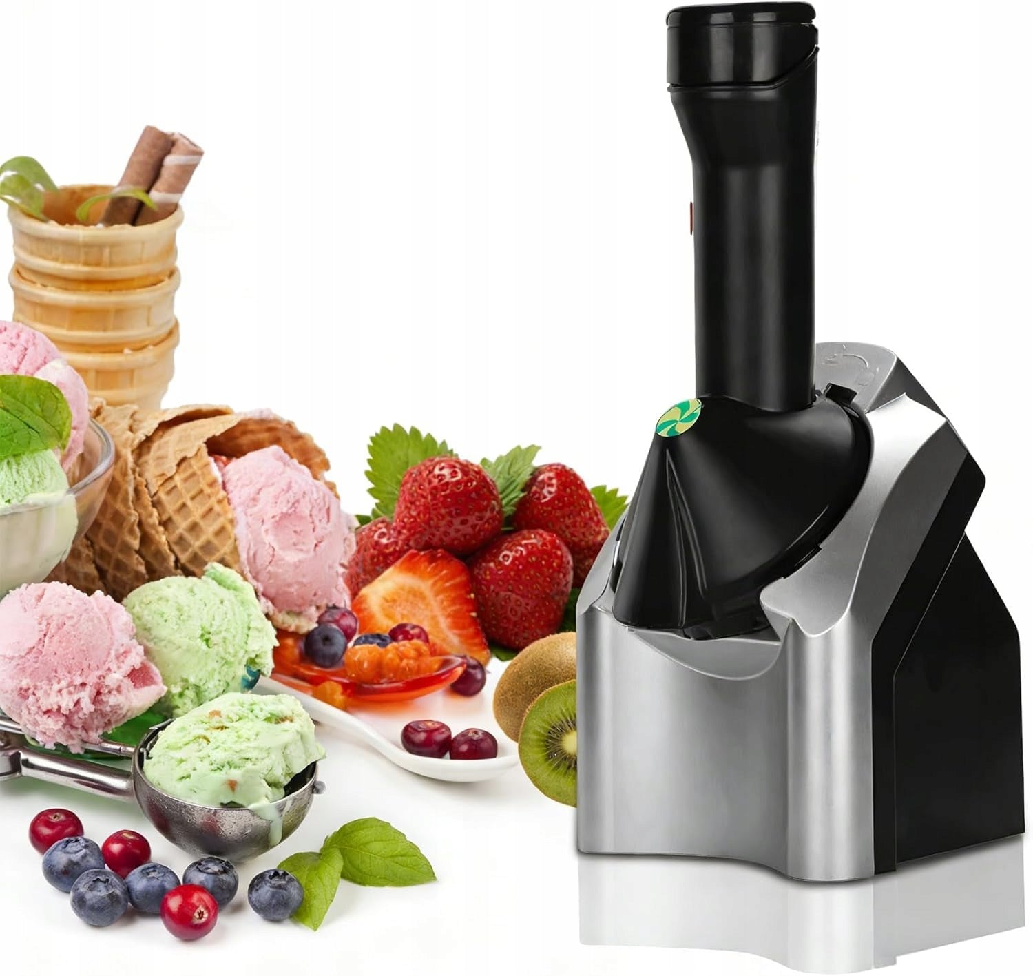 70W AUTOMATIC ICE CREAM MACHINE FOR HOME FOR HEALTHY ICE CREAM AND SORBETS